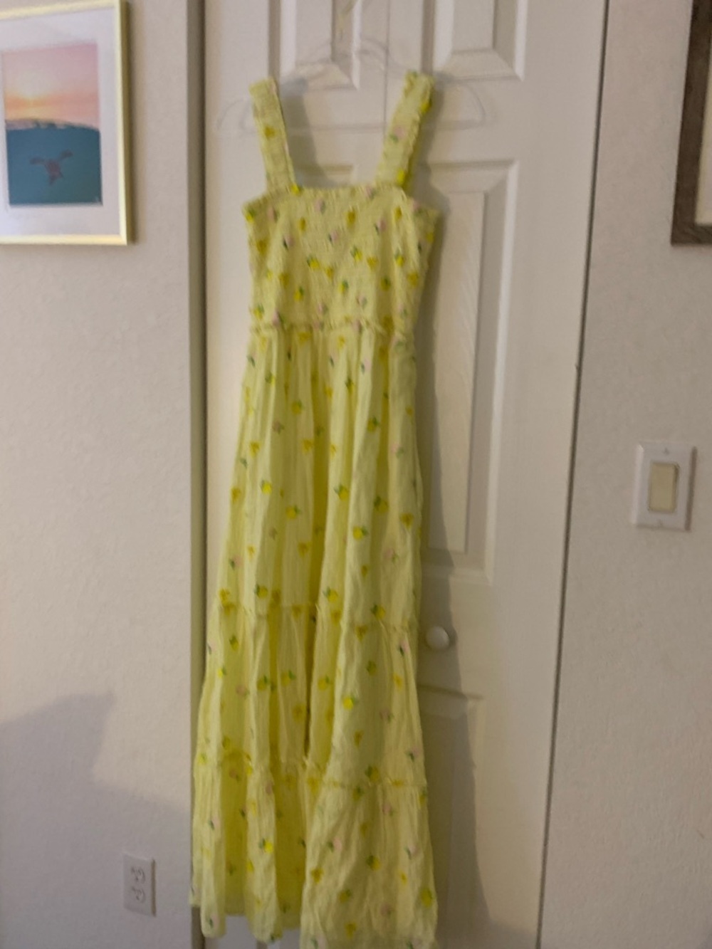 NWT Lilly Pulitzer Hadley Smocked Maxi Dress Size XS extra small - Picture 5 of 11